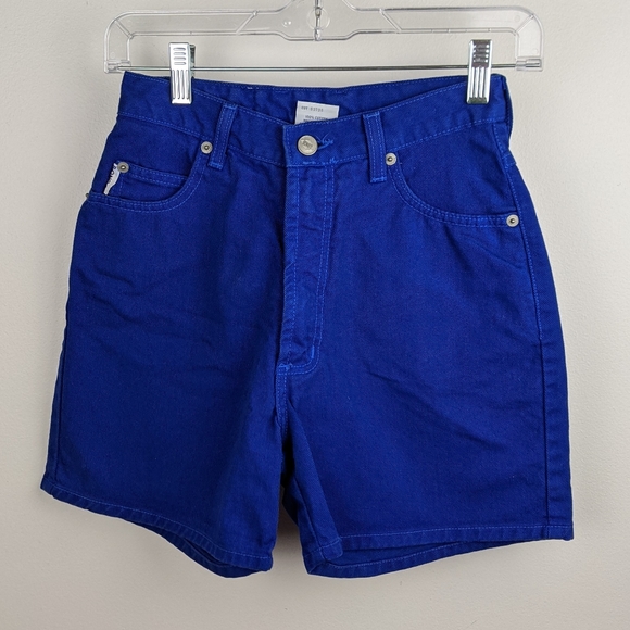 Vintage 90s Bongo Blue High Rise Jean Shorts - Picture 4 of 11